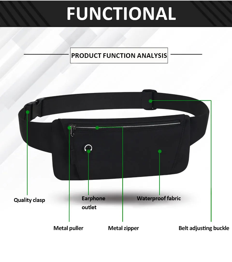 Gttend running waist bags