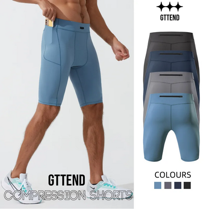 Gttend Men's Compression Shorts