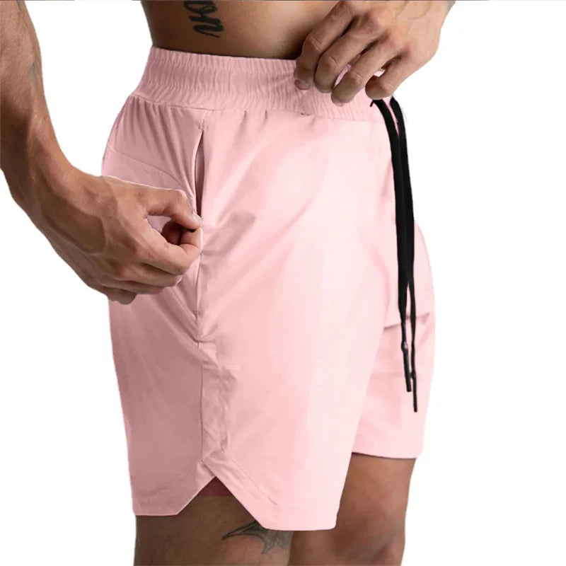 Gttend Training Shorts Men Sports Workout Running