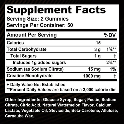 Gttend Buporai Creatine Monohydrate Gummies