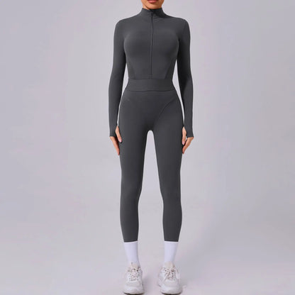 Gttend Women's One Piece Yoga Jumpsuit