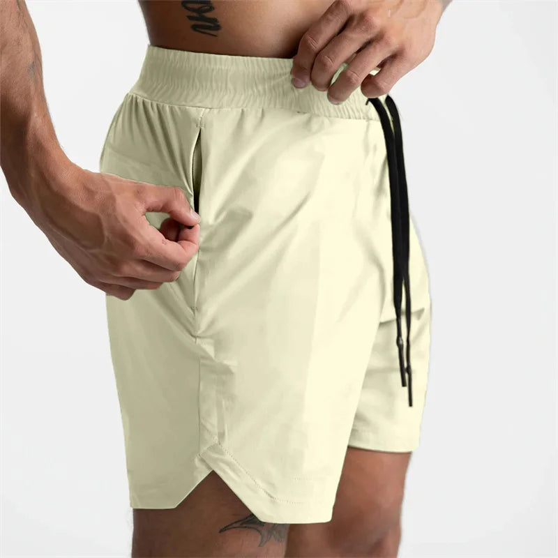 Gttend Training Shorts Men Sports Workout Running