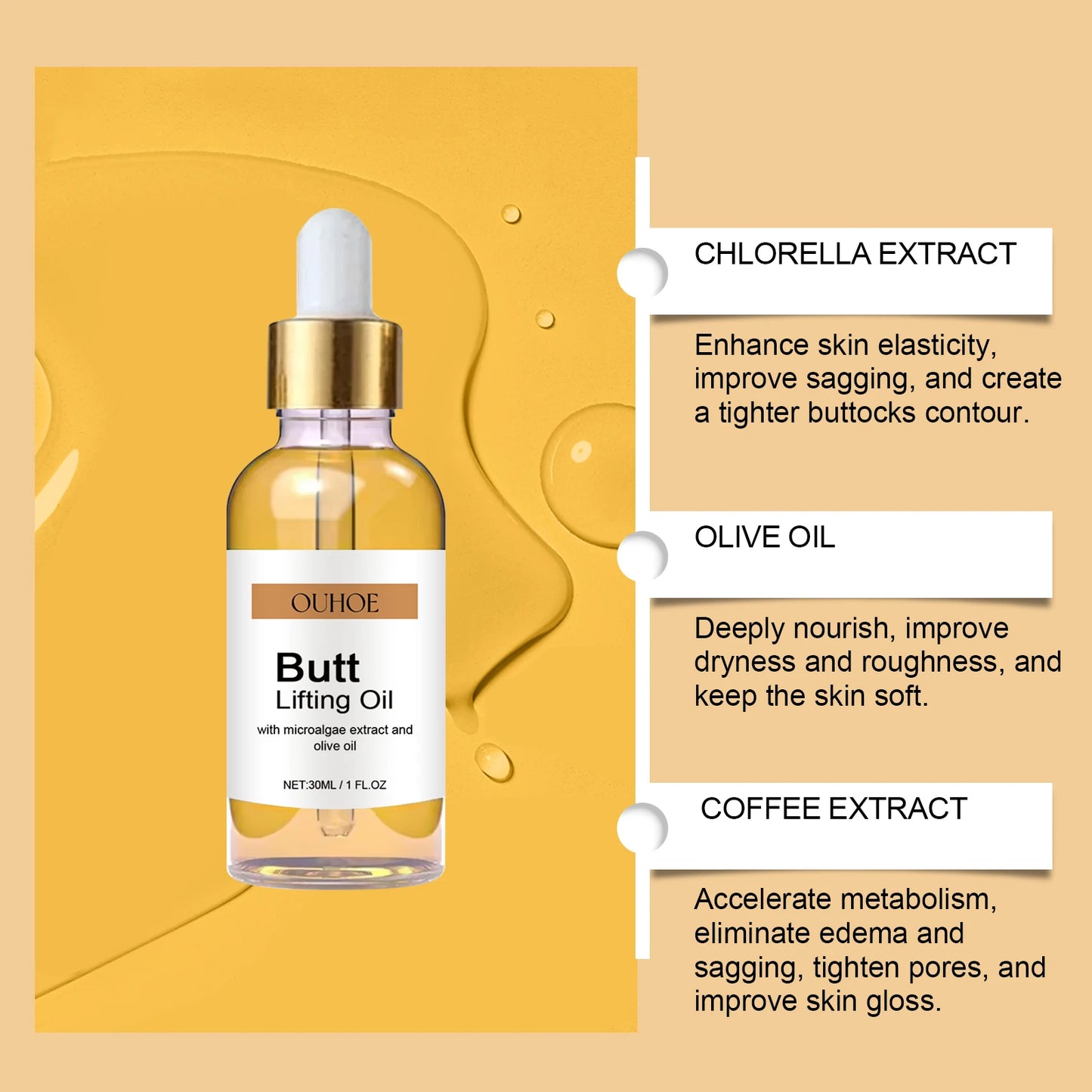 Gttend Butt Hip Lifting Oil