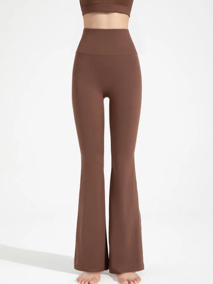 Gttend High-Waist Flare Leggings