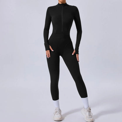 Gttend Women's One Piece Yoga Jumpsuit