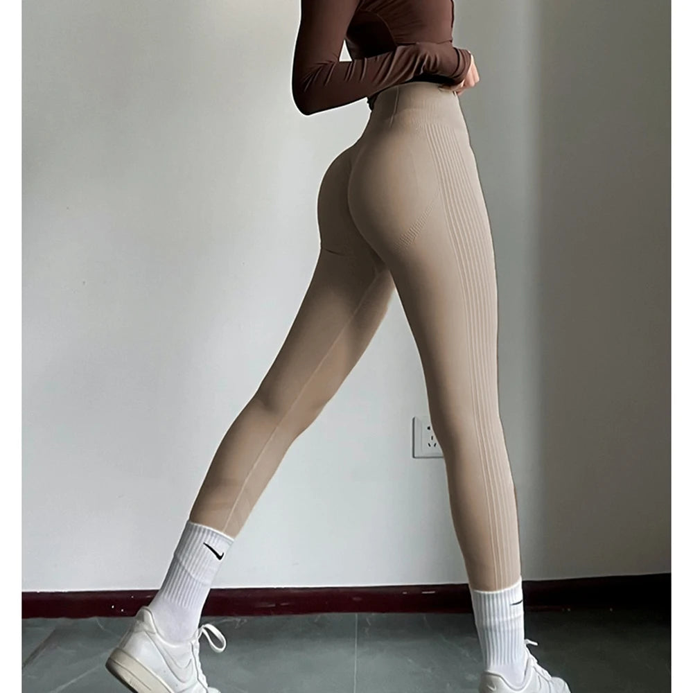Gttend Seamless Yoga Leggings