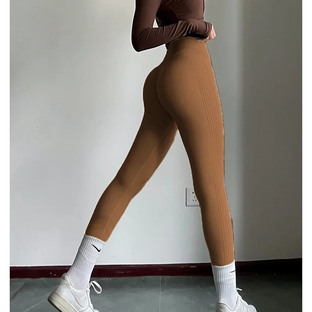 Gttend Seamless Yoga Leggings