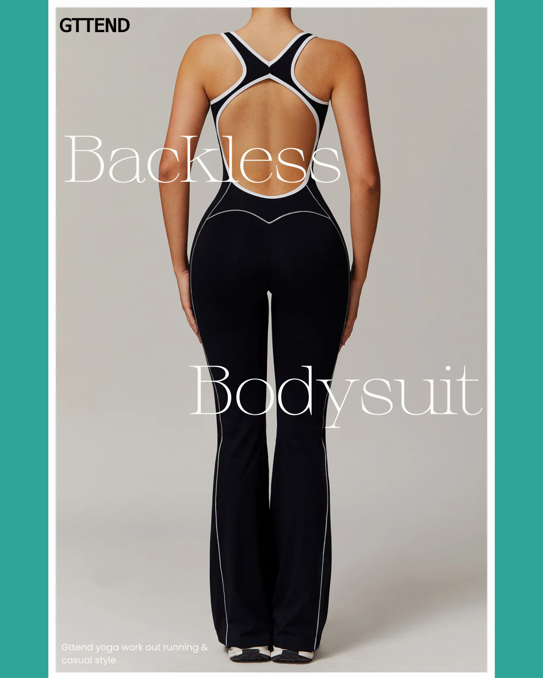 Gttend Backless Bodysuit