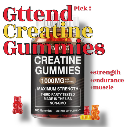 Gttend Buporai Creatine Monohydrate Gummies