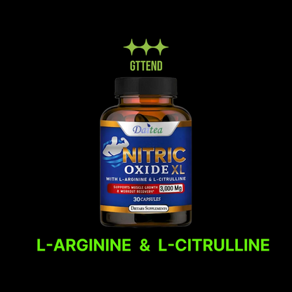Gttend Super Nitric Oxide Muscle Growth and Strengthening