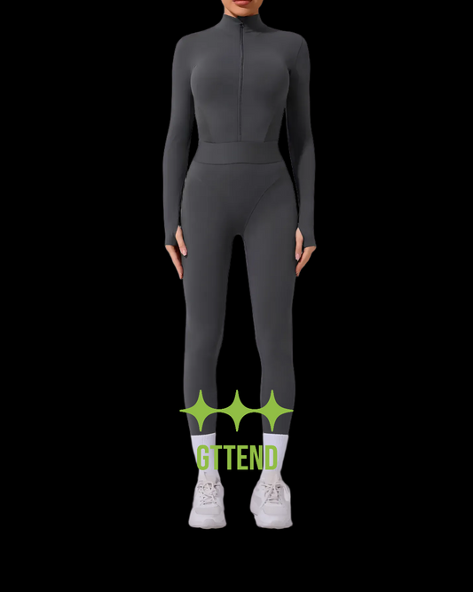 Gttend Women's One Piece Yoga Jumpsuit